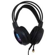 Casti cu microfon Spacer SPGH-PHANTOM, 3.5mm jack/USB-A, Black