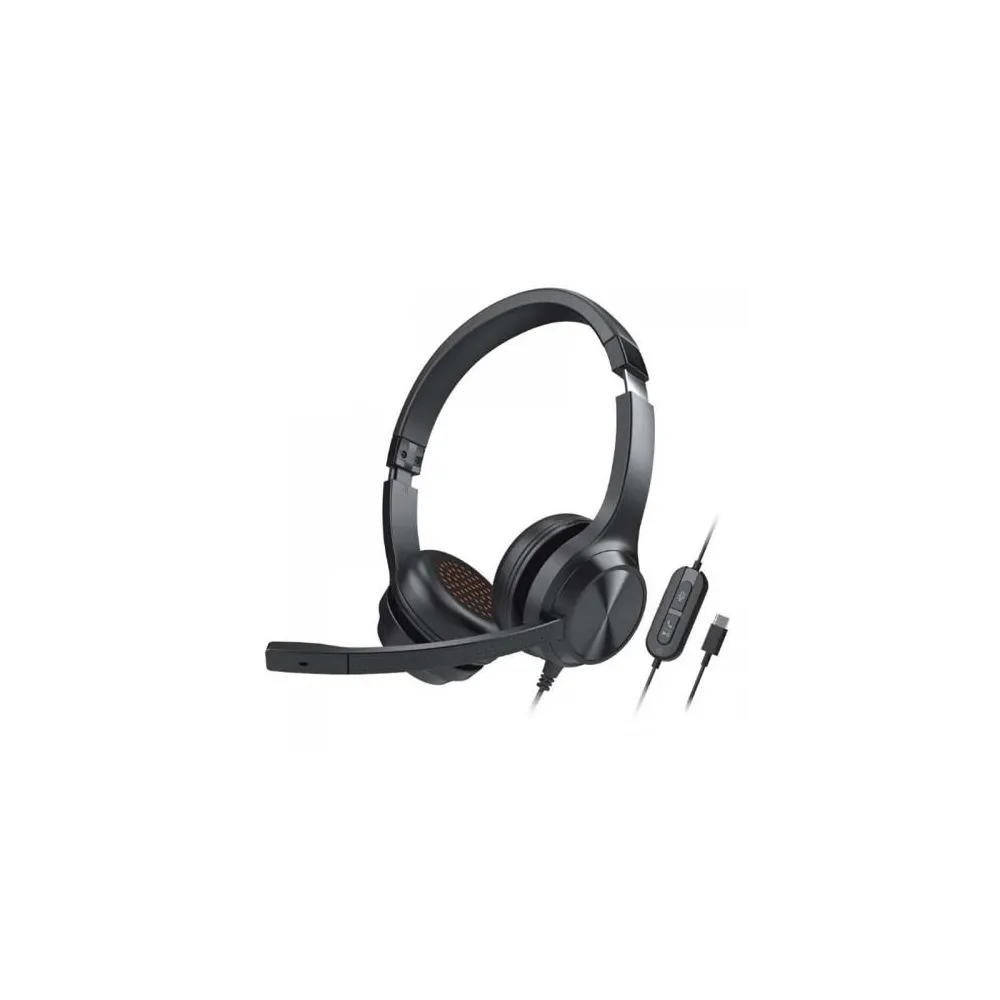 Casca cu microfon Creative Office/Call Center, USB-C, Black