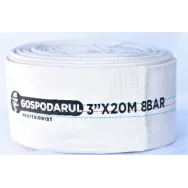 Furtun pompieri - pvc panzat - 3'' - ø 75mm - 8 bar - tip b - 20m