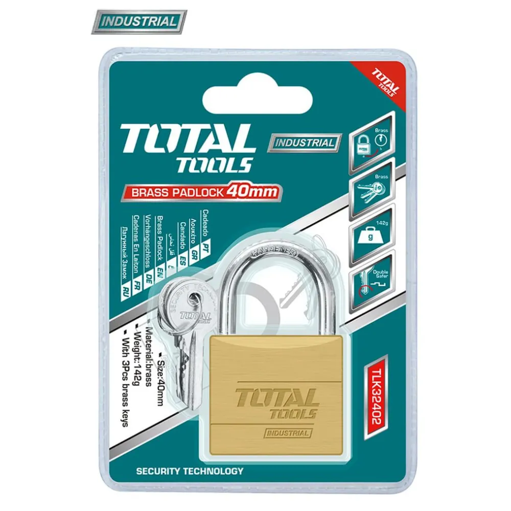 Total - lacat - 40mm - 142g (industrial)