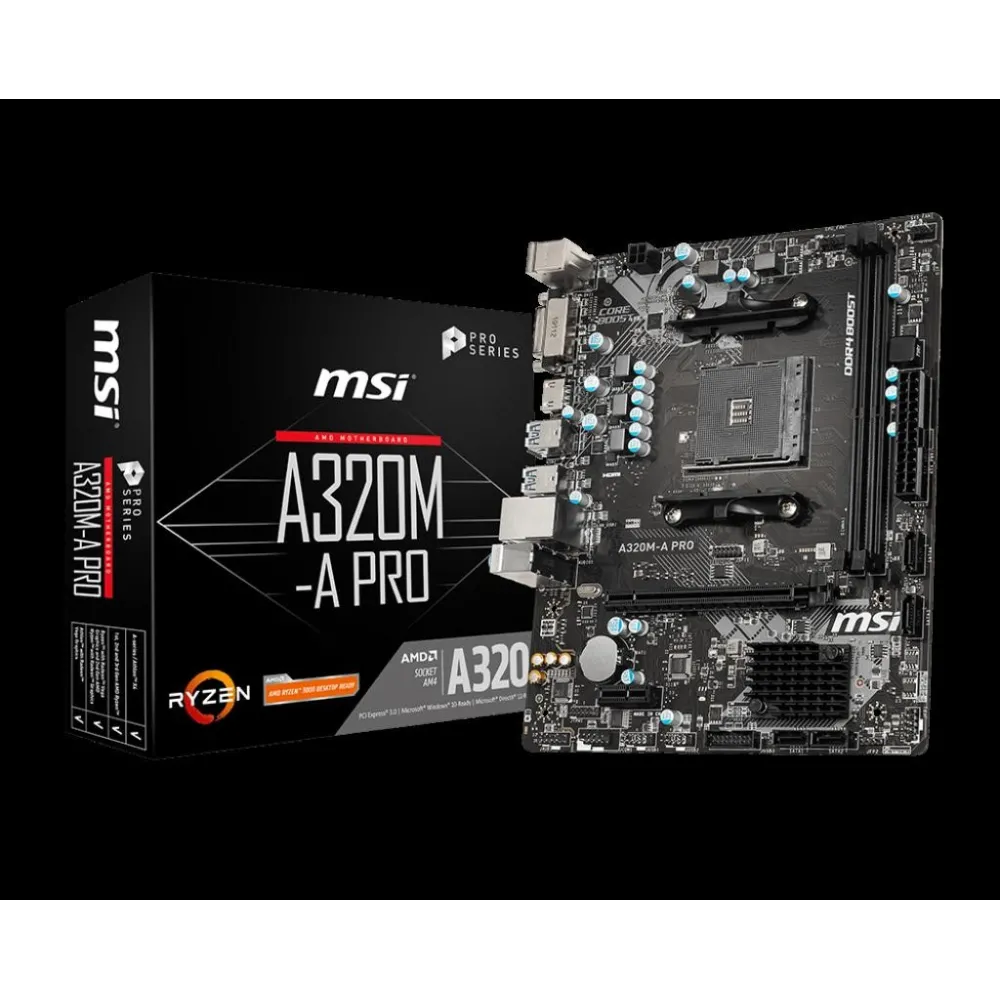 Placa de baza MSI  A320M-A PRO Msi - 1