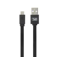 Cablu TnB, USB - micro USB, 0.3m, Black