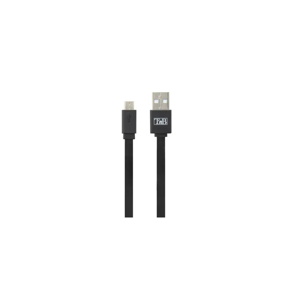 Cablu TnB, USB - micro USB, 0.3m, Black