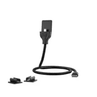Cablu de date TnB, USB - micro USB, 0.6m, Black