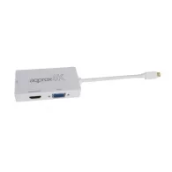 Adaptor Approx, HDMI - DisplayPort, White