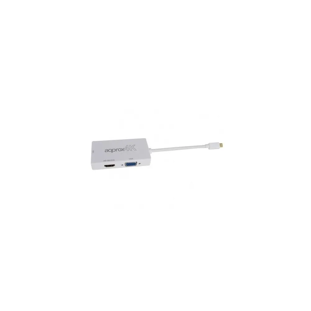 Adaptor Approx, HDMI - DisplayPort, White