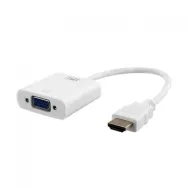 Adaptor TnB, HDMI - VGA, White