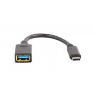 Cablu de date TnB, USB 3.0 - USB-C, 0.1m, Black