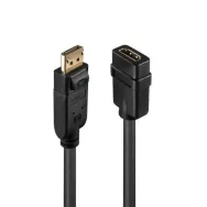 Cablu Lindy, DisplayPort - HDMI, Black