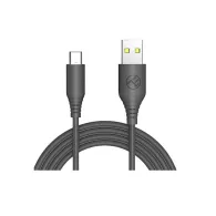 Cablu Tellur, USB- USB Type-C, 1m, negru
