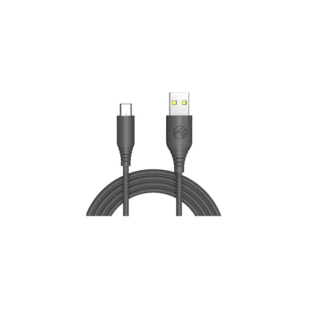 Cablu Tellur, USB- USB Type-C, 1m, negru
