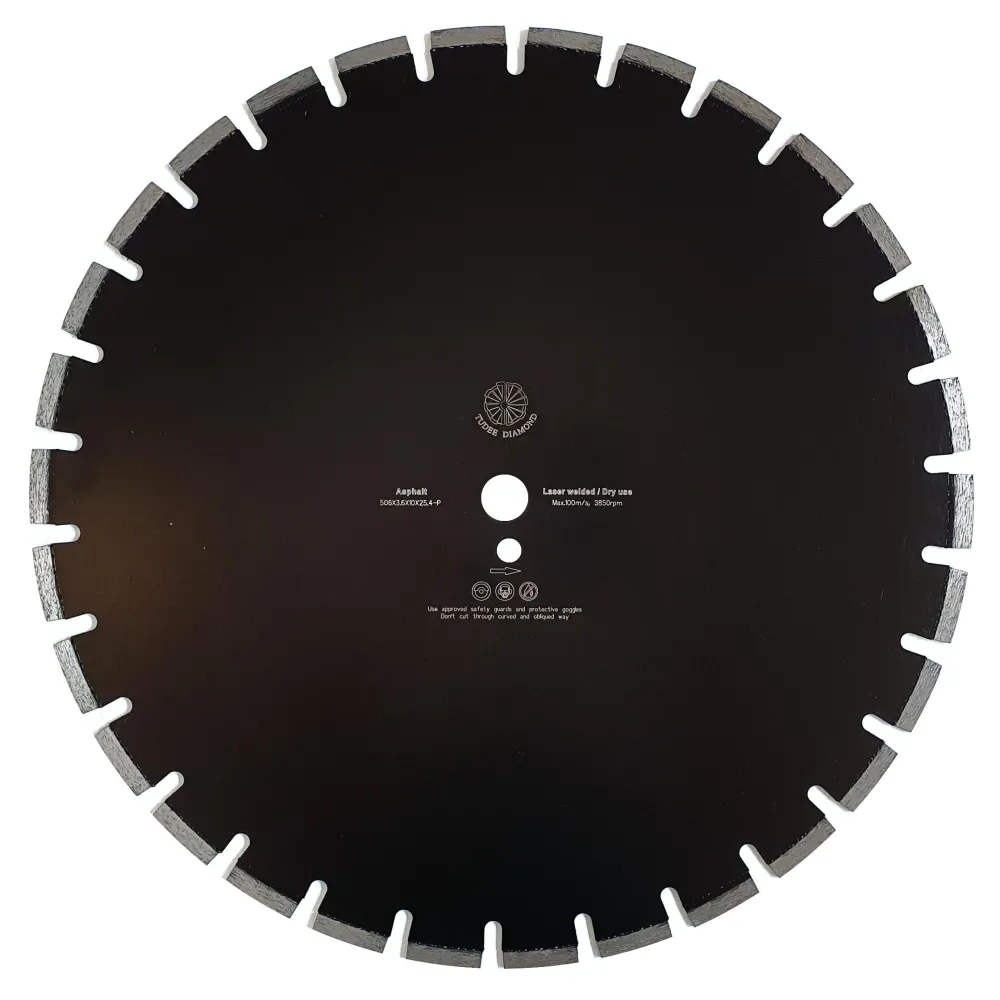 Tudee 500x3.6x10x25.4-P Disc diamantat asfalt Tu-dee diamond - 1