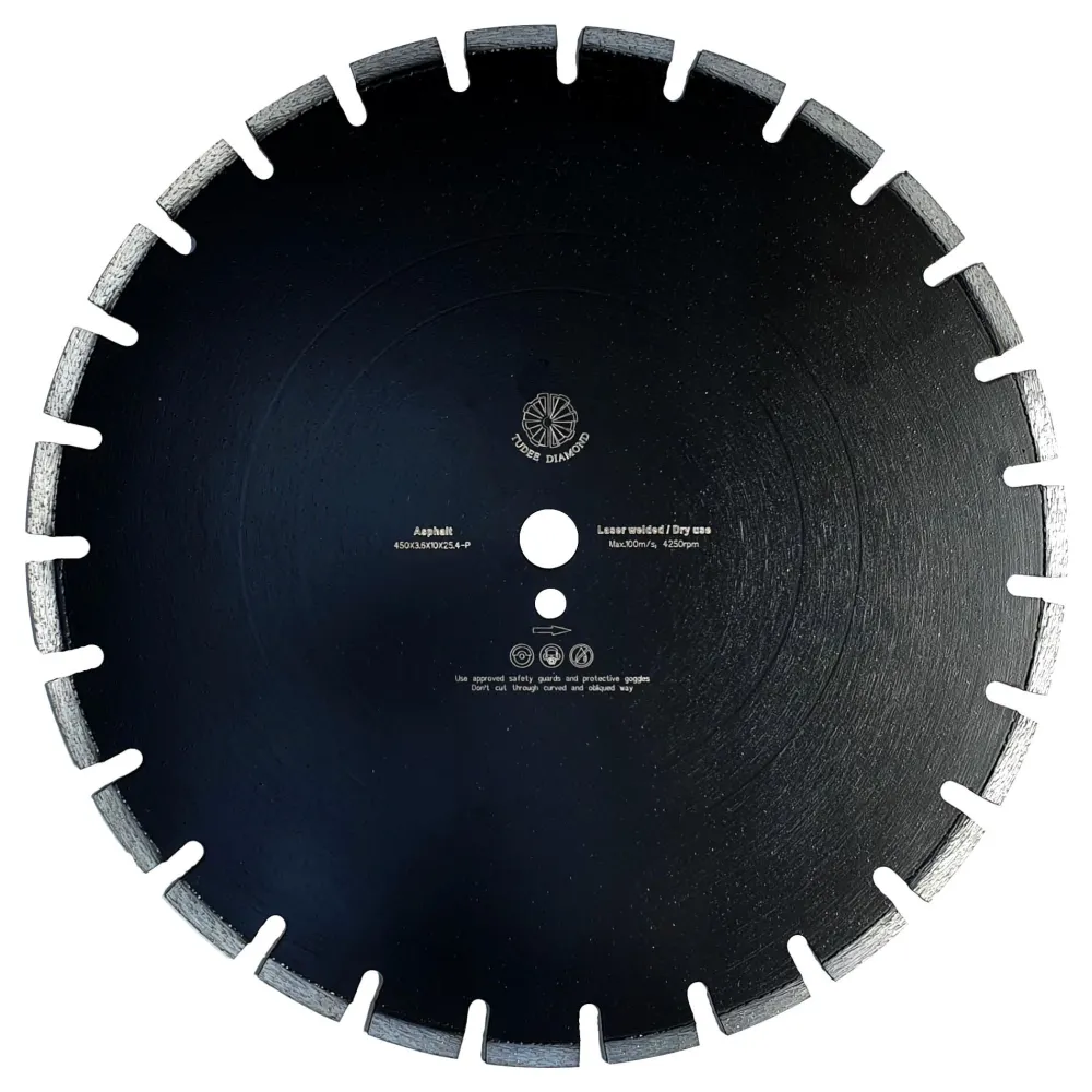 Tudee 450x3.6x10x25.4-P Disc diamantat asfalt Tu-dee diamond - 1