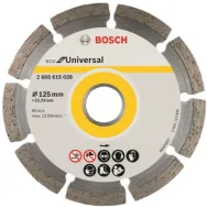 Disc diamantat ECO Universal 125x22.23x2.0mm Bosch - 1
