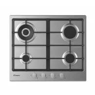 Candy Timeless CHG6BR4WX Din oţel inoxidabil Încorporat Gaz 4 zonă(e)