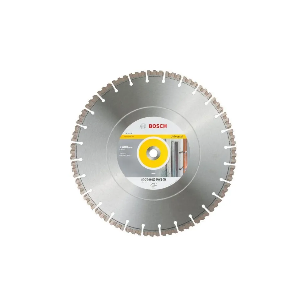 Disc diamantat Best universal 400 x 20.00 x 3.3mm Bosch - 1