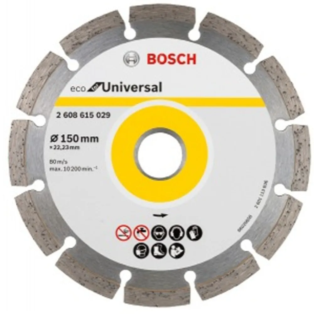 Disc diamantat ECO Universal 150x22.23x2.1mm Bosch - 1