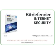 Sw ret internet security / 1pc scratch card bitdefenderis03zzcsn1201hen
