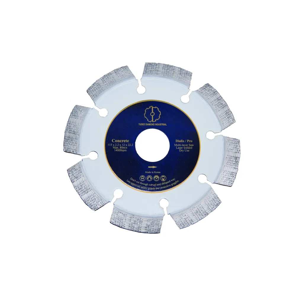 Tudee 230x22.2mm Disc diamantat debitare beton dur Tu-dee diamond - 1