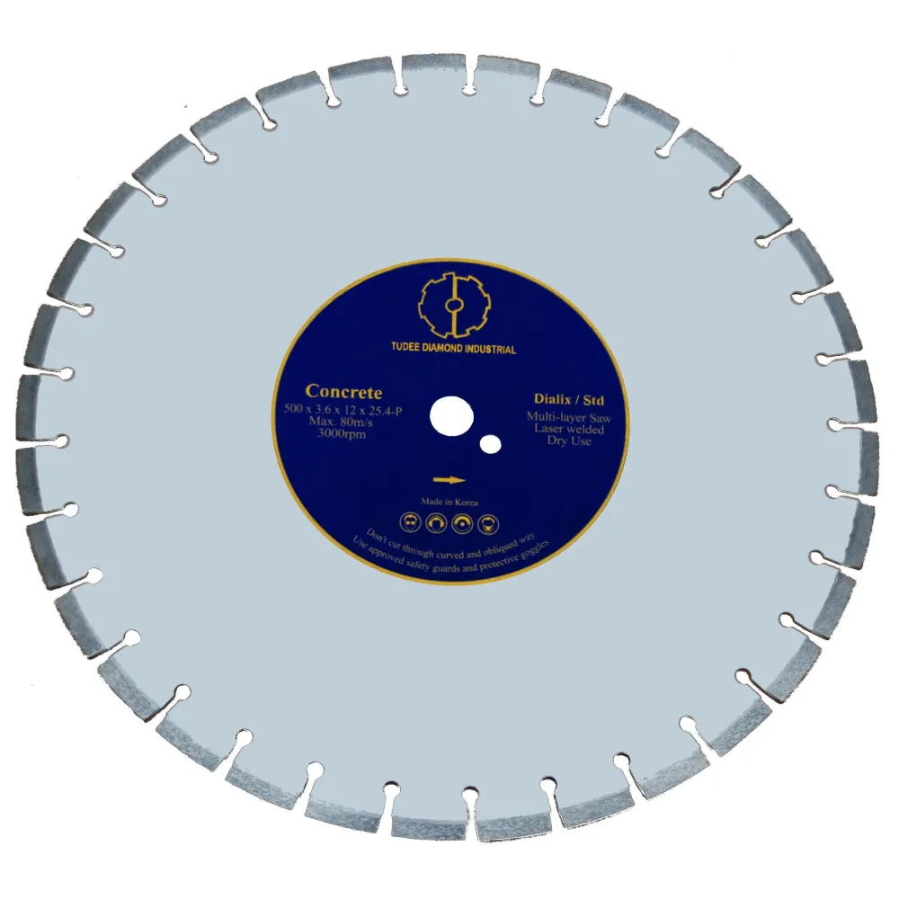 Tudee 500x25.4mm Disc diamantat debitare beton dur Tu-dee diamond - 1