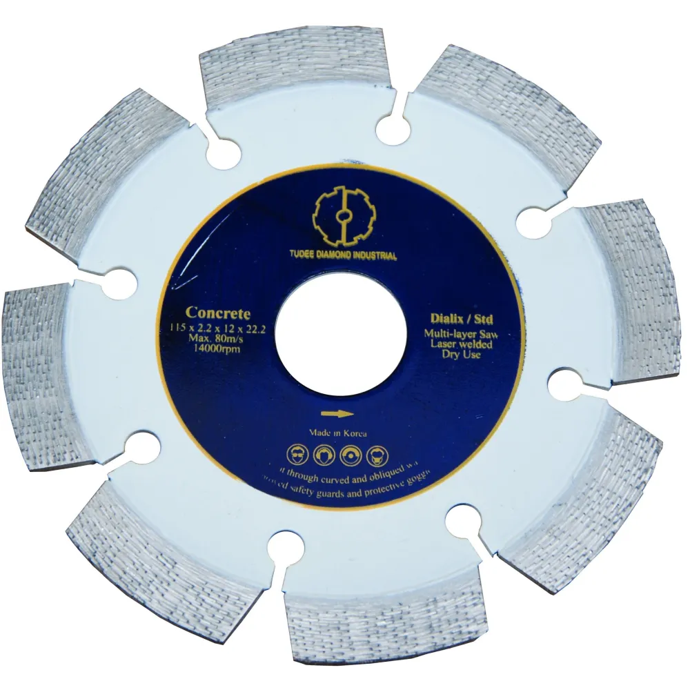 Tudee 125x22.2mm Disc diamantat debitare beton dur armat Tu-dee diamond - 1