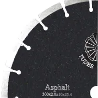 Tudee 300x25.4mm Disc diamantat debitare asfalt Tu-dee diamond - 1