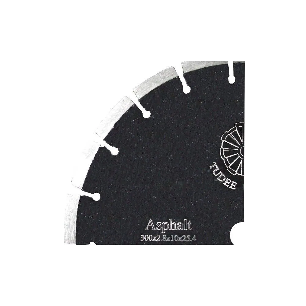 Tudee 300x25.4mm Disc diamantat debitare asfalt Tu-dee diamond - 1