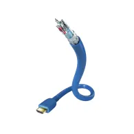 Cablu Inakustik, hdmi-hdmi, v2.0, 3m, albastru