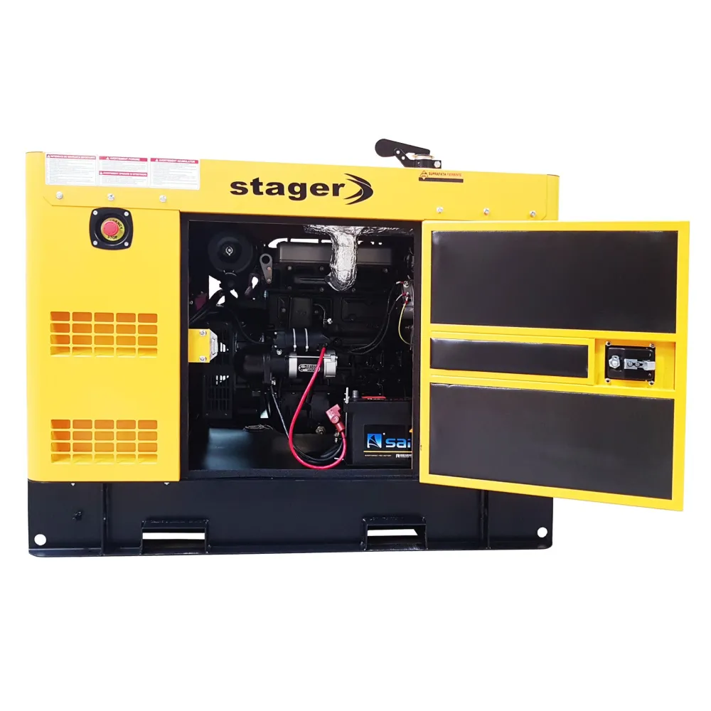Stager YDY18S3-E Generator insonorizat diesel trifazat 16kVA 23A 1500rpm Stager - 1