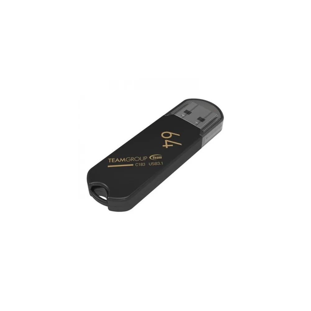 Stick memorie TeamGroup C183 64GB, USB 3.1, Black Team group - 1