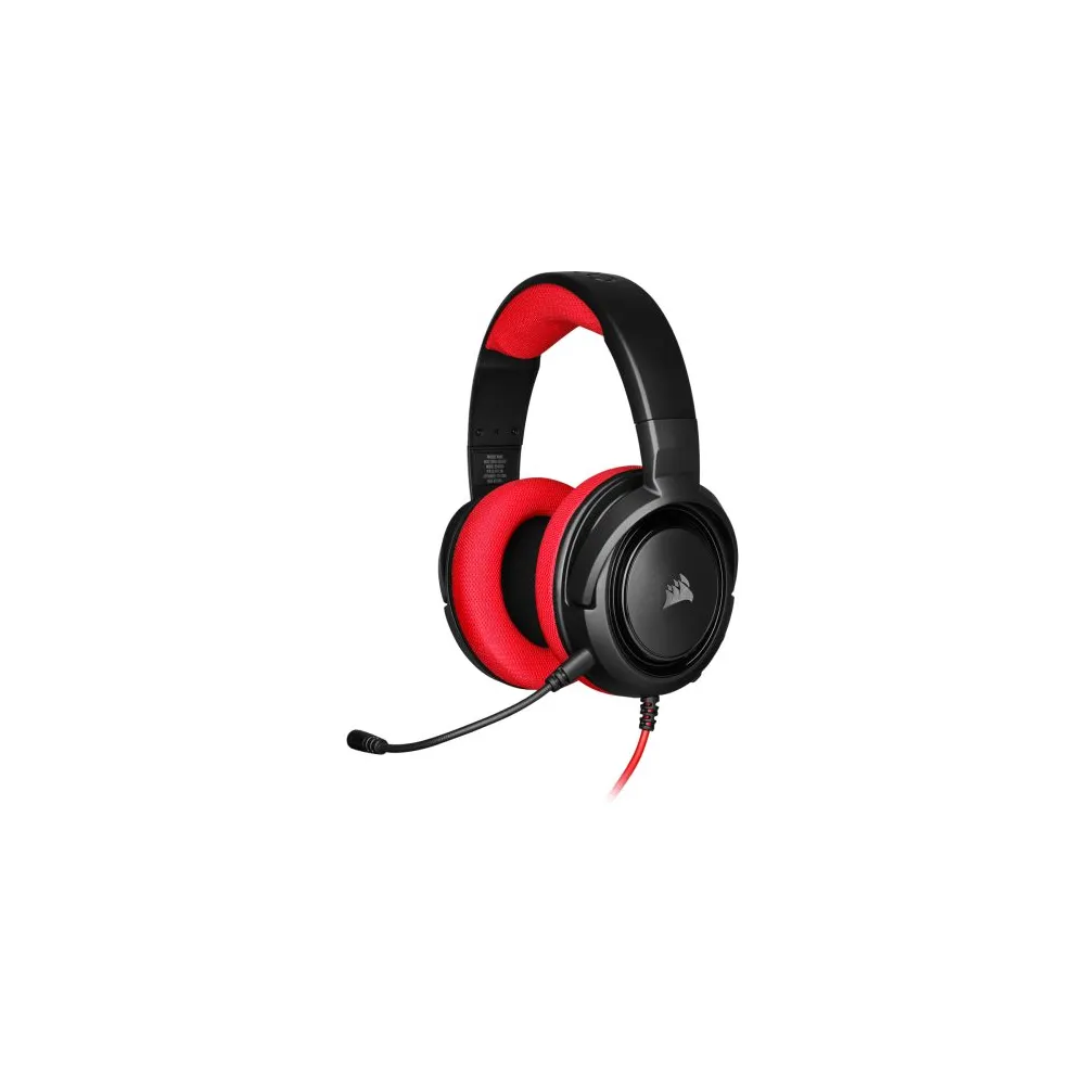 Casti cu microfon Corsair HS35, Red Corsair - 1