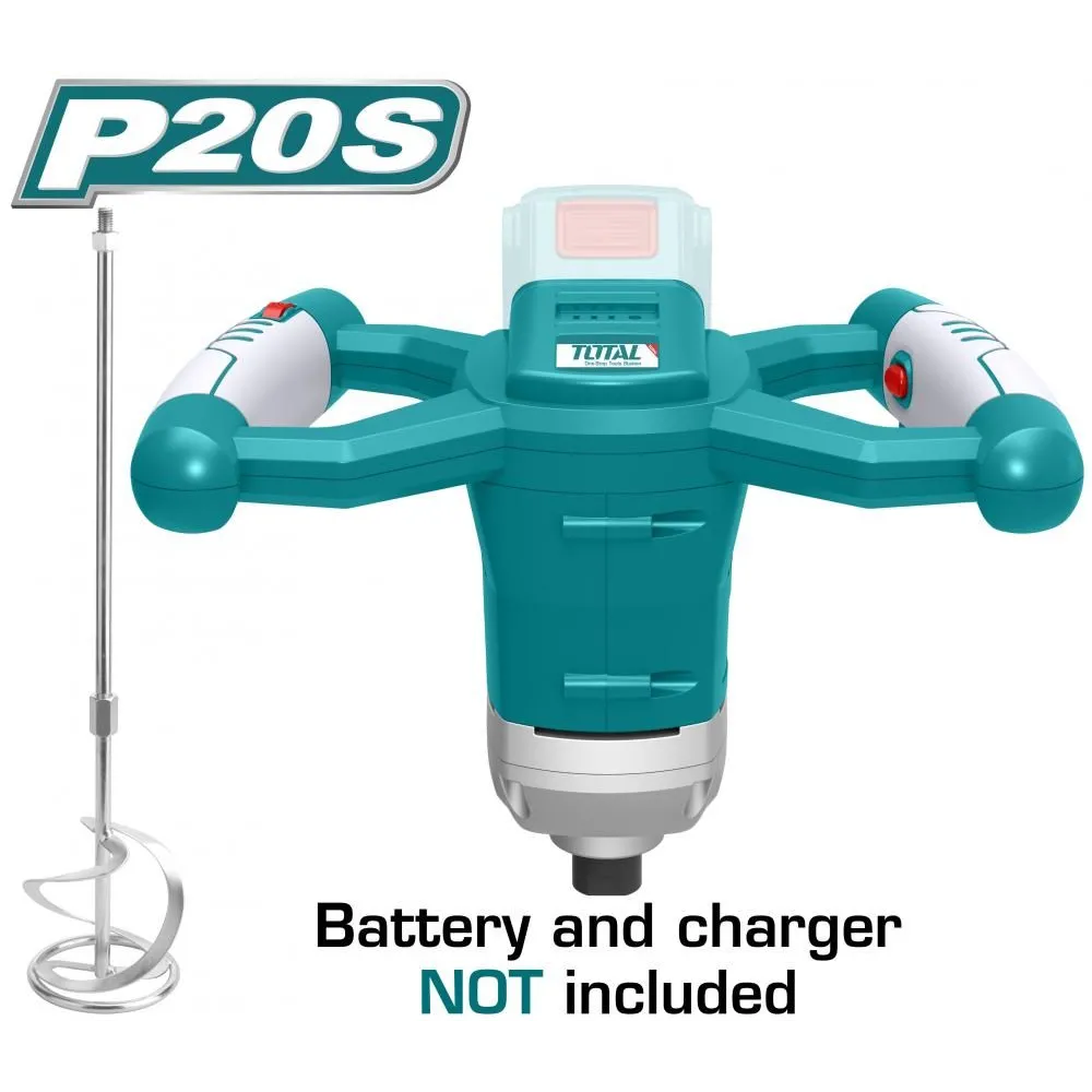 Total - mixer mortar - m14 - li-ion - 20v