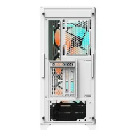 Gigabyte C301 GLASS WHITE carcase PC Midi Tower Alb