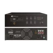 Mini amplificator ITCT-B120, pentru sisteme de Public Address, 120W, negru