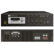 Mixer amplificator ITC T-B60, pentru sisteme de Public Address, 60W, negru