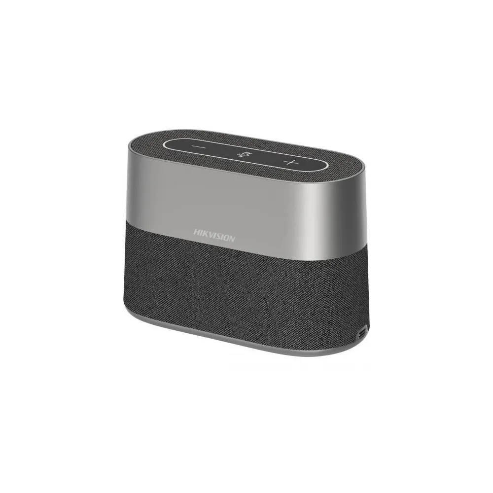 Microfon cu difuzor pentru conferinte Hikvision DS-UAC-S1V, USB-C, Silver Gray