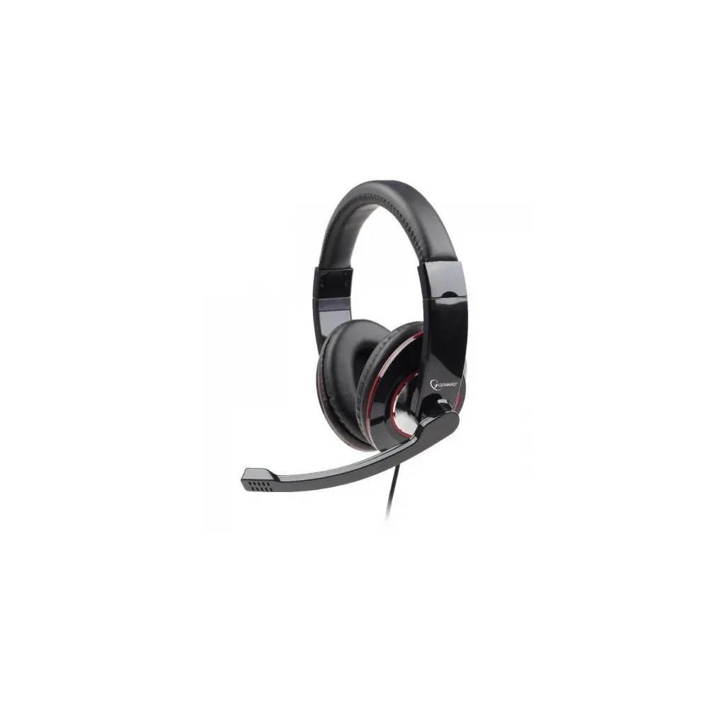 Casti cu microfon GEMBIRD MHS-001, black Gembird - 1