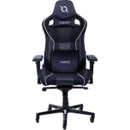 Scaun gaming AQIRYS Calypso, piele sintetica, Black