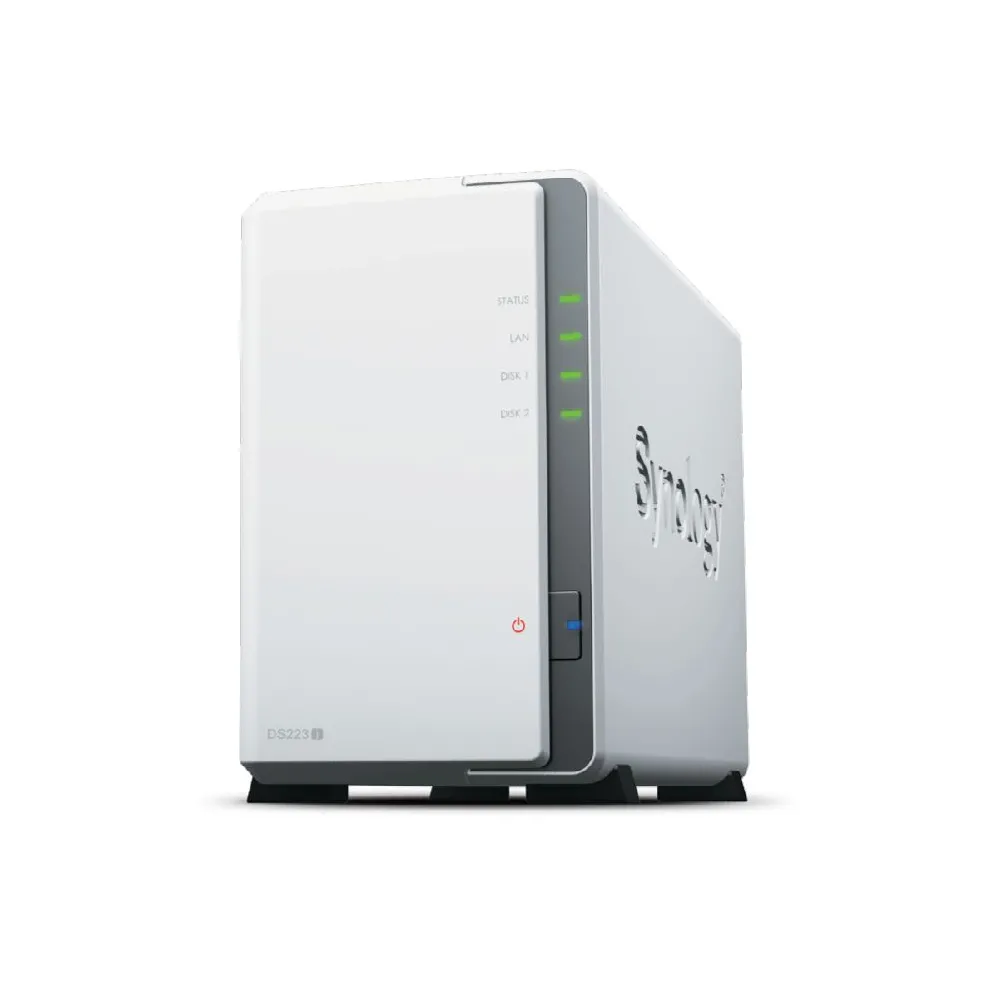 NAS Synology DS223J, 1GB, alb