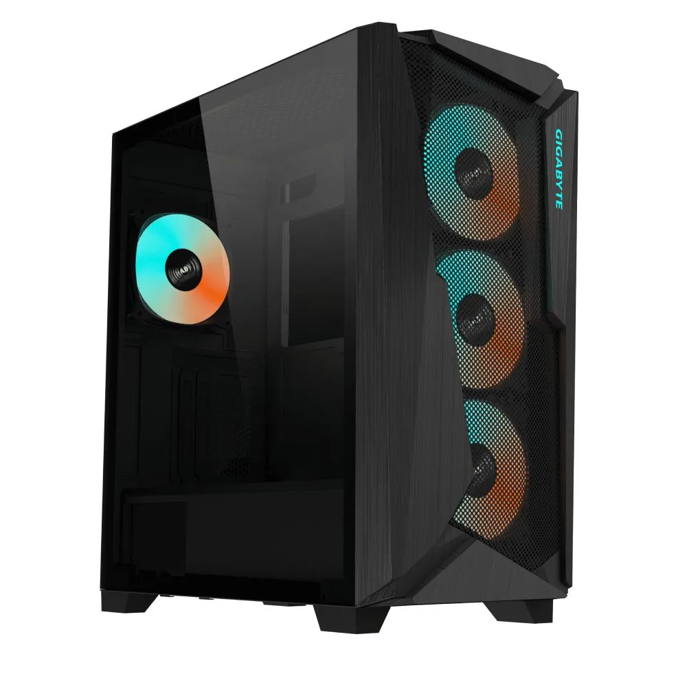 Gigabyte C301 GLASS Midi Tower Negru