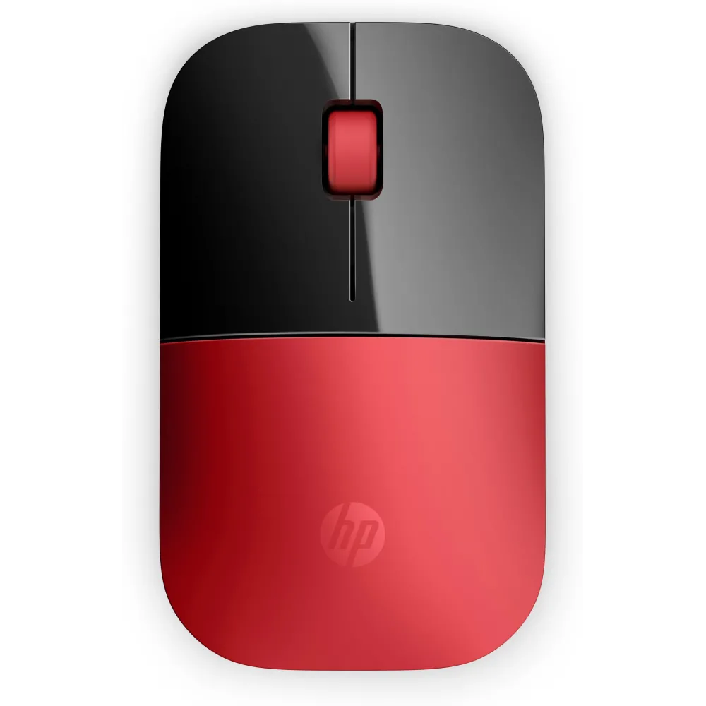 HP Mouse wireless Z3700, roşu