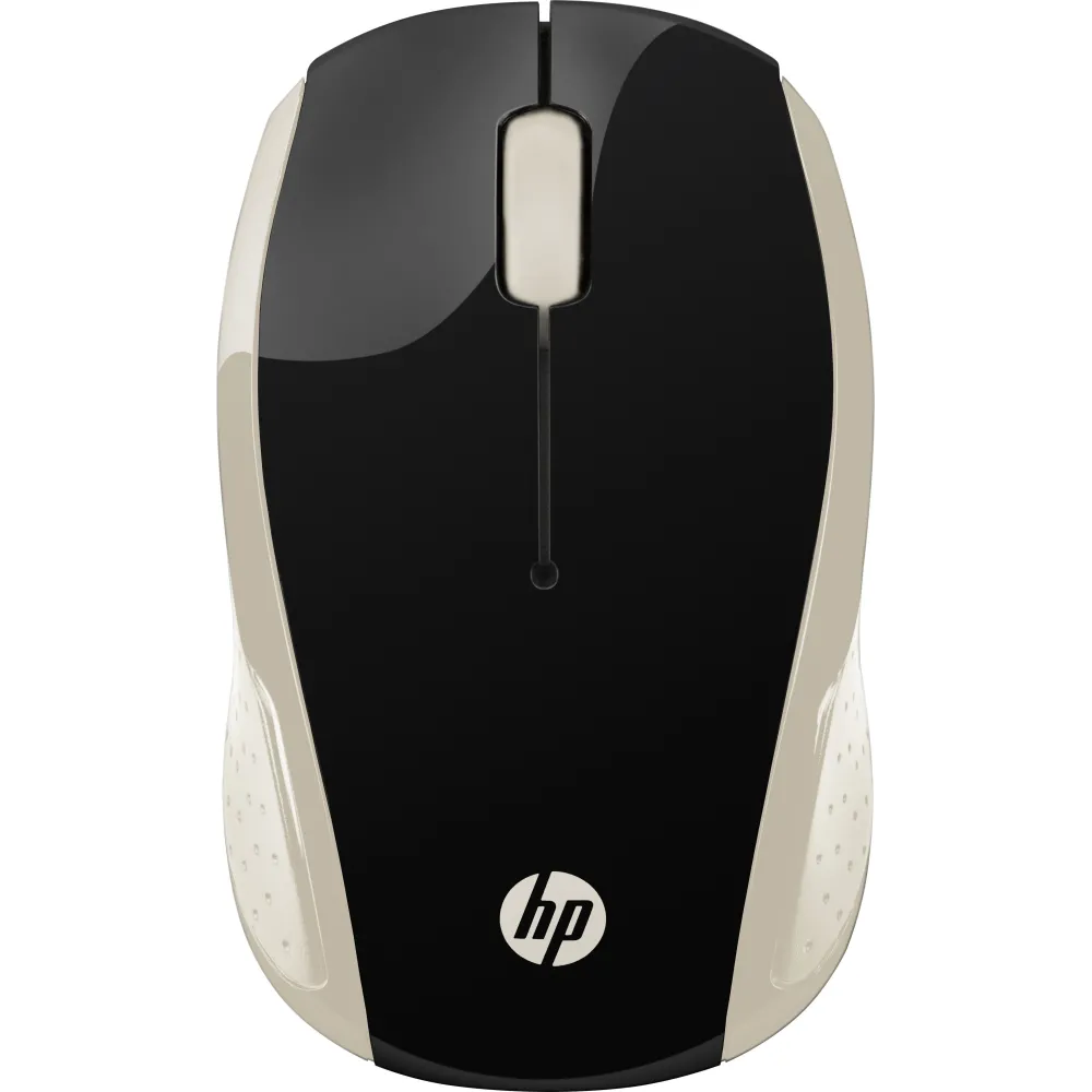 HP Mouse wireless 200 (auriu ca mătasea)