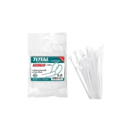 Total - coliere de plastic - 100buc - 2.5x100mm nylon 66