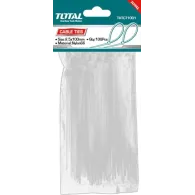 Total - coliere de plastic - 100buc - 4.8x300mm nylon 66