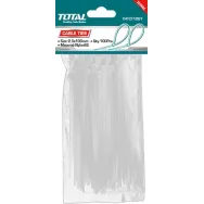 Total - coliere de plastic - 100buc - 4.8x300mm nylon 66