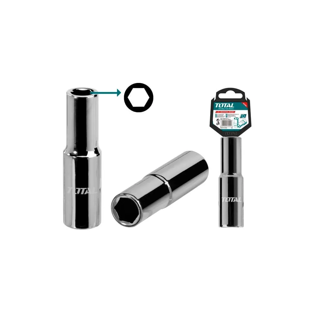 Total - cheie tubulara lunga - 1/2 12mm (industr