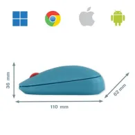 Leitz Cosy mouse-uri Ambidextru RF Wireless + Bluetooth 4000 DPI