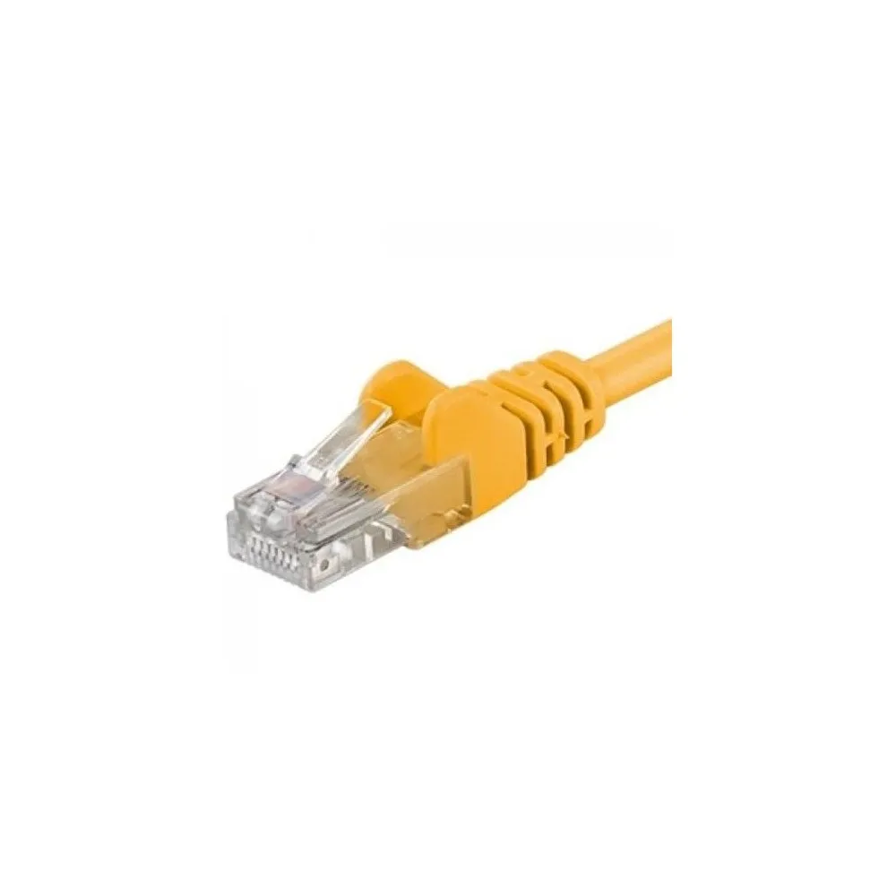 Patchcord UTP, RJ45-RJ45, Cat.6, 3m, galben