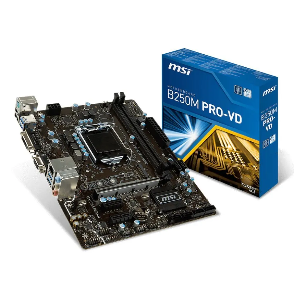 MSI B250M PRO-VD Intel® B250 LGA 1150 (Mufă H4) micro-ATX