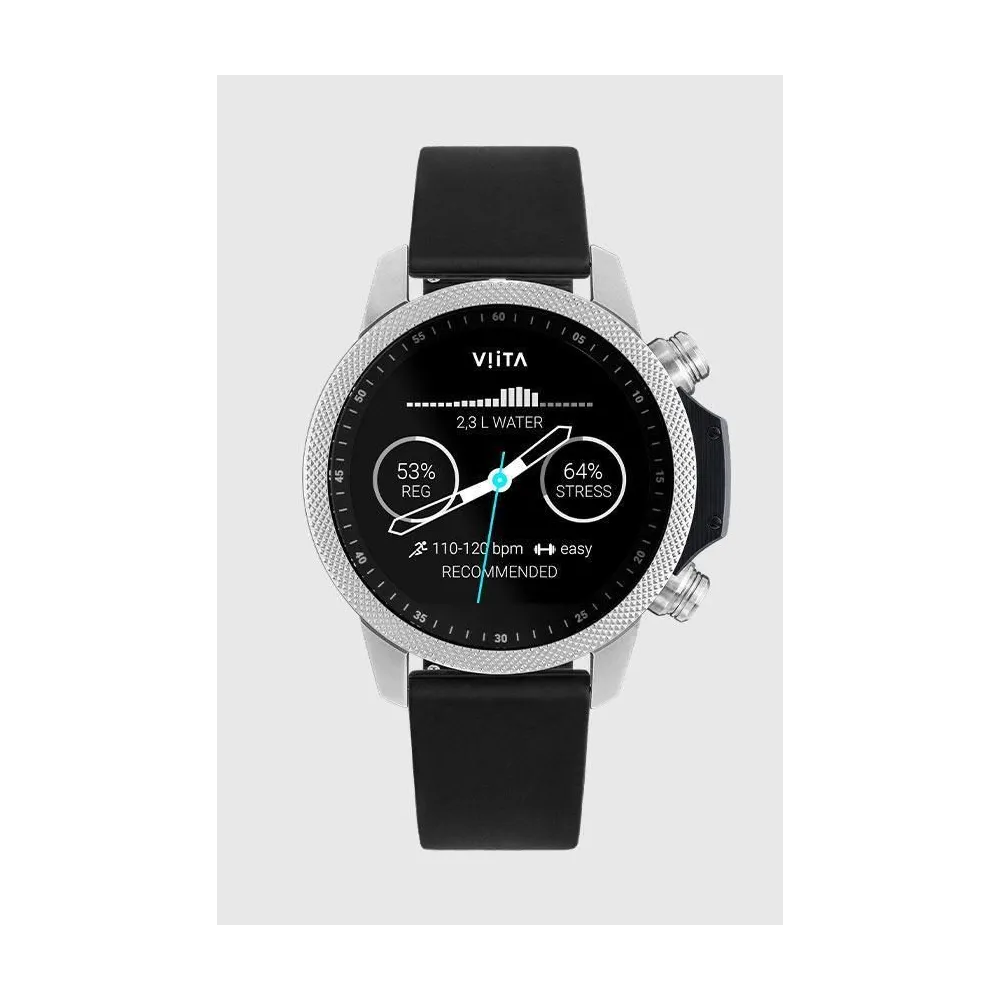 Smartwatch active hrv advent./47mm black viita